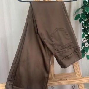 Cashé Sateen Dress pants in Mocha